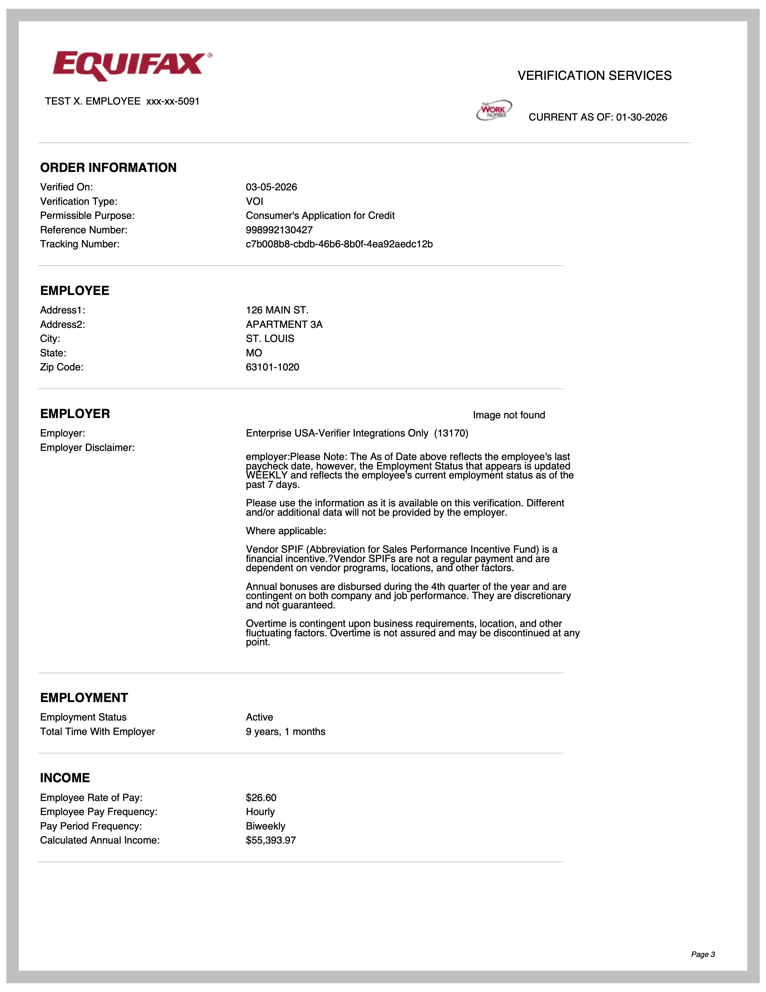 TurboPass Instant Income Report